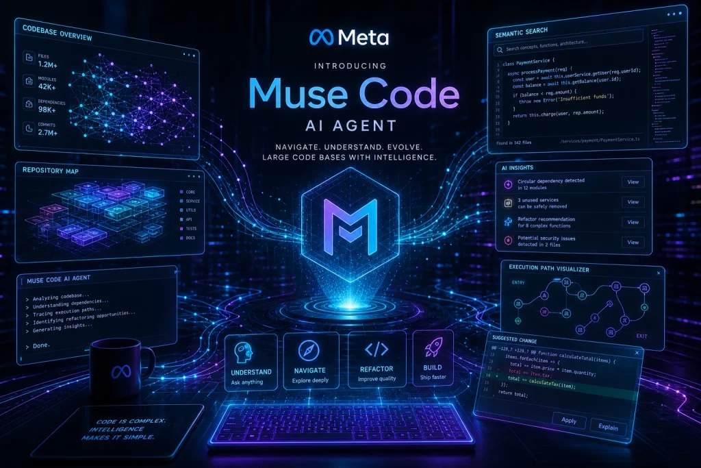Meta launches Muse Code, an AI agent for large code bases