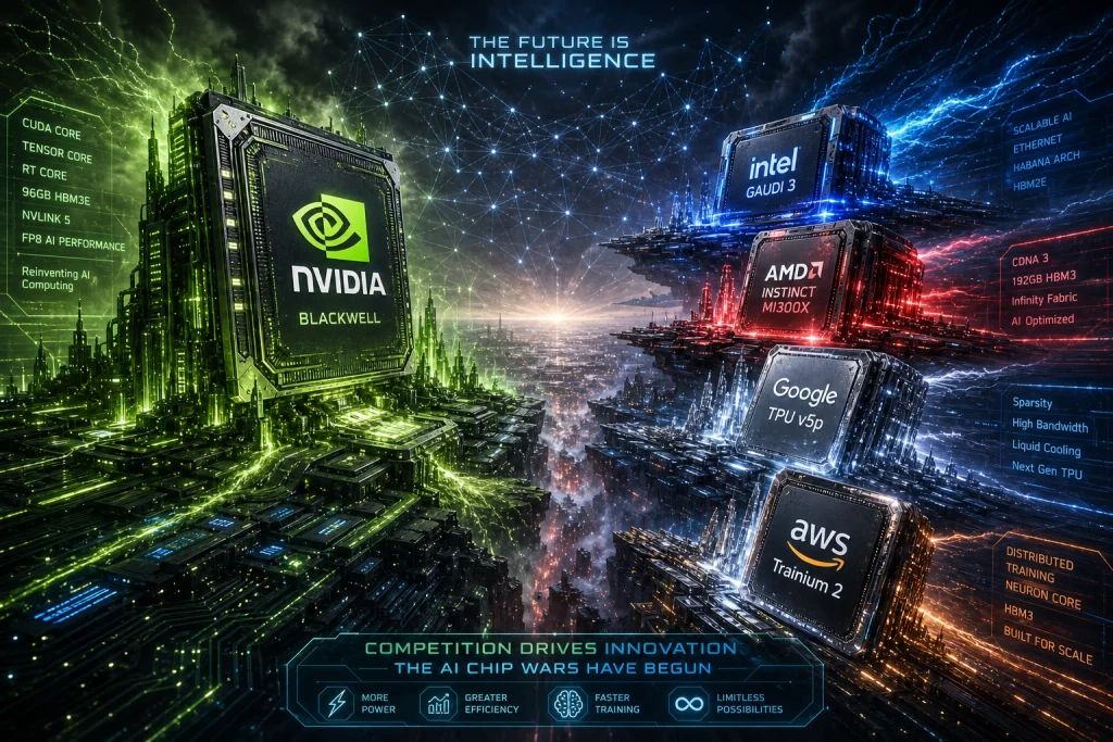 The Battle for AI Chip Dominance: Nvidia vs Its Rivals
