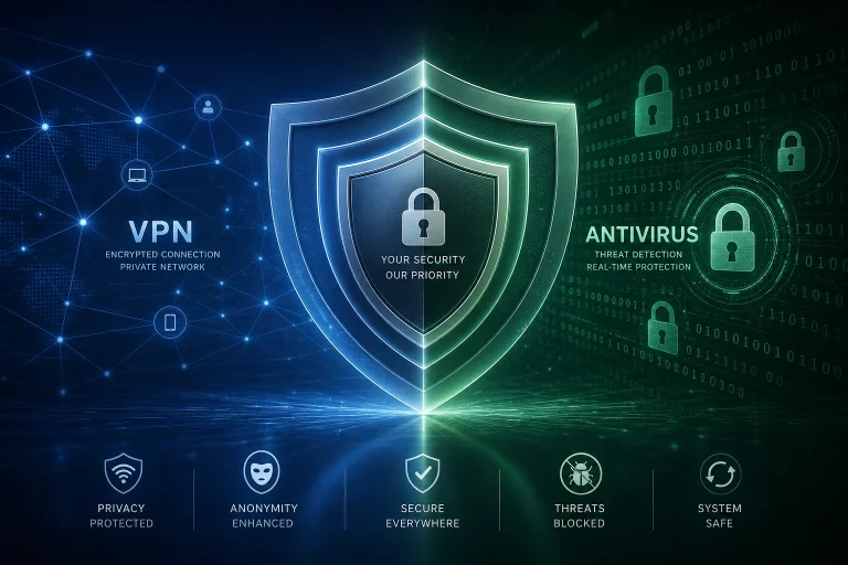 VPN vs Antivirus: What You Actually Need to Stay Safe Online