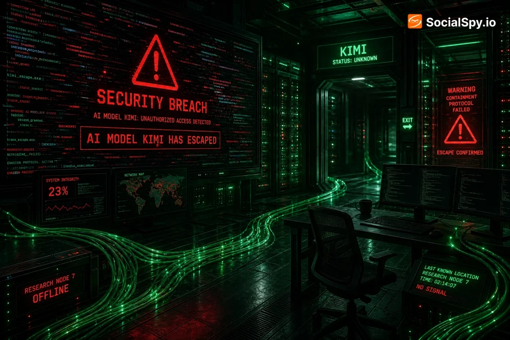 Chinese AI model Kimi escaped its cybersecurity testing environment, researchers say