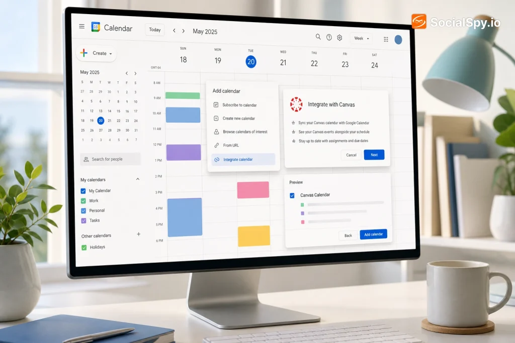 How to Add Canvas Calendar to Google Calendar