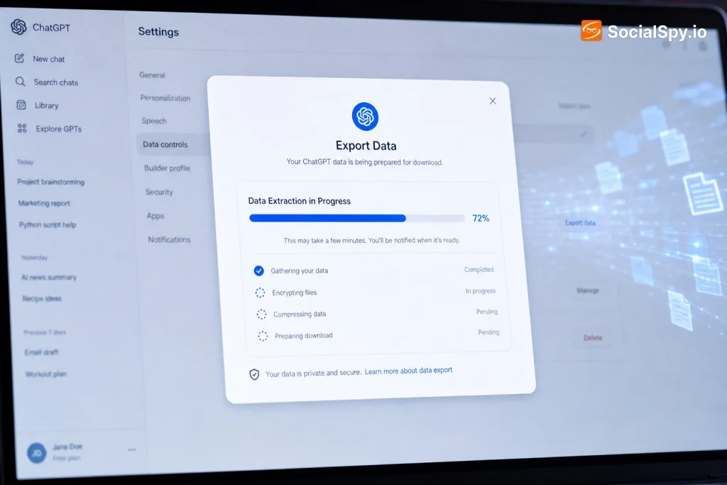 How to Do a Full Data Extraction From ChatGPT