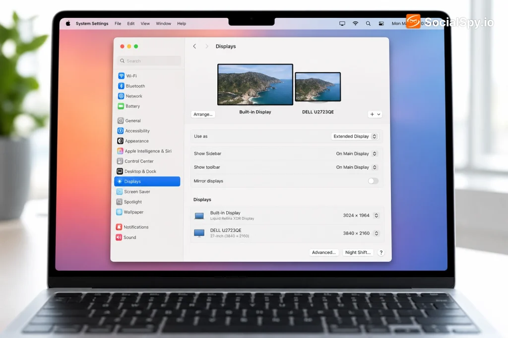 How to Extend the Screen on Mac