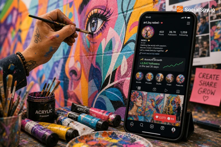 How to Grow on Instagram as an Artist 2025