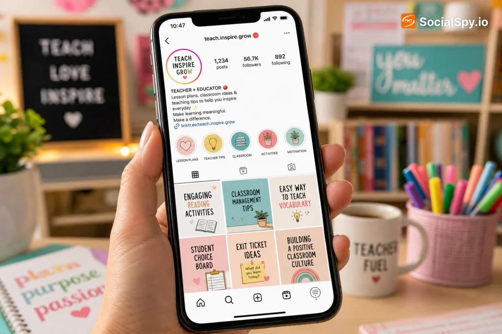 How to Start a Teacher Instagram Page