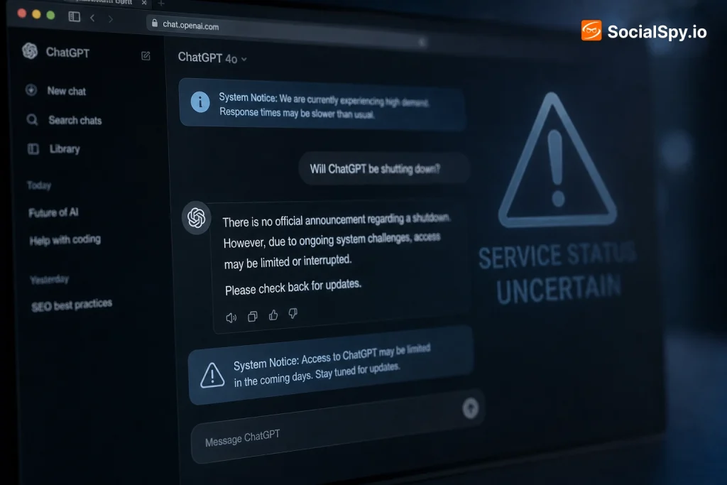 Is ChatGPT Shutting Down