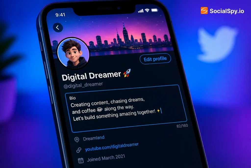 Twitter Bio Template