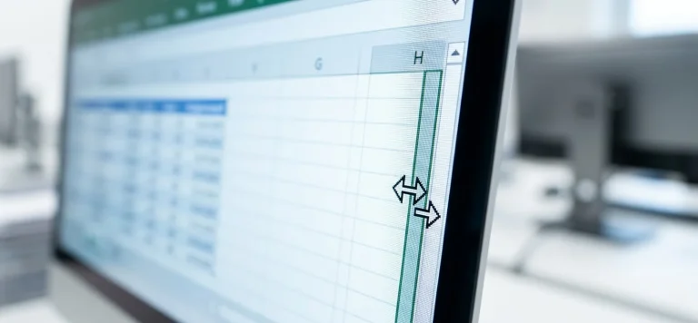 How to Modify Column Width in Excel