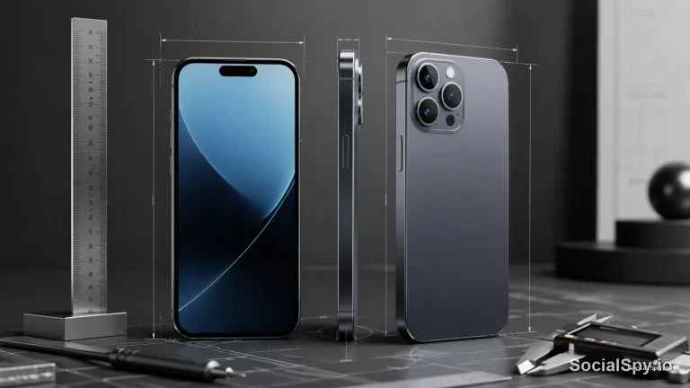 Dimension of iPhone