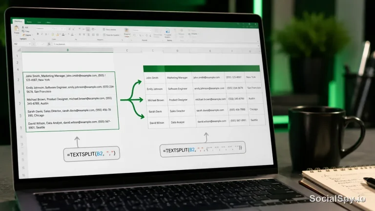 Excel Textsplit