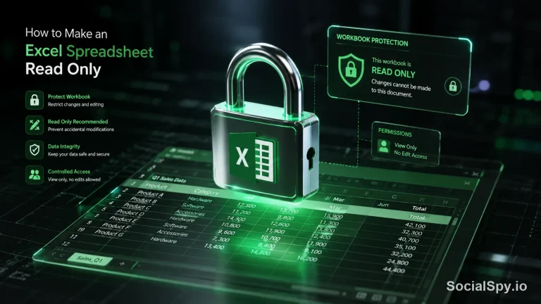 How to Make an Excel Spreadsheet Read Only