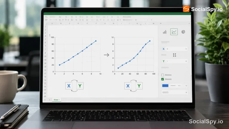 How to Switch X and Y Axis in Excel