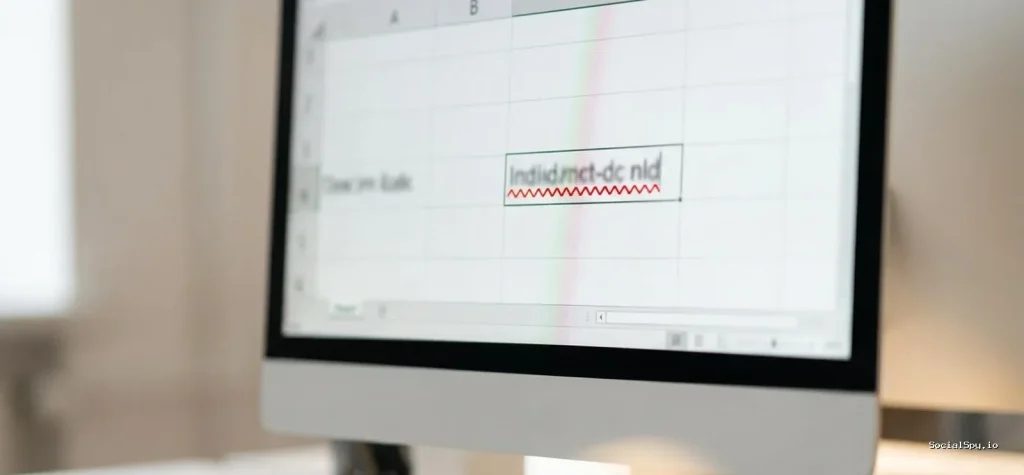 Spell Check in Excel