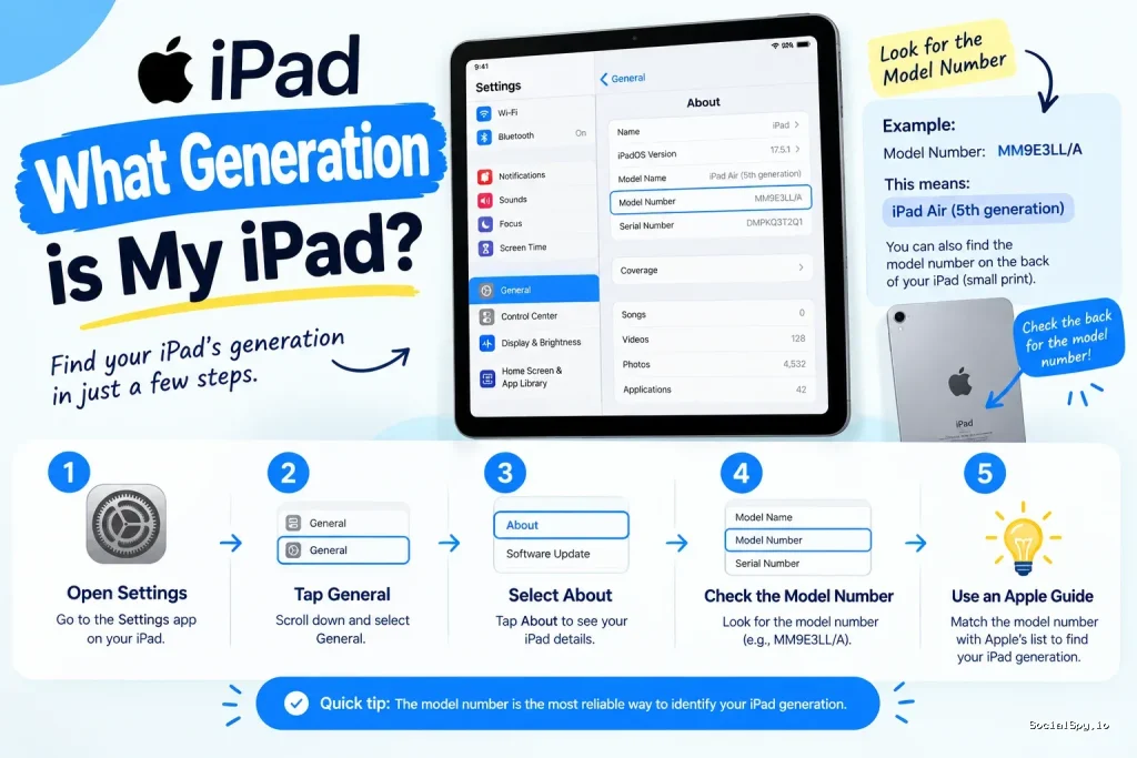 What Generation is My Ipad